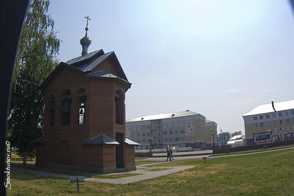 Часовня на территории военной академии в Костроме