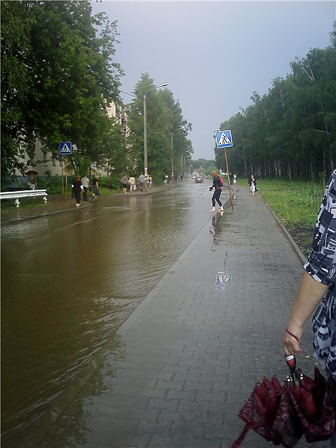 После дождя на улице Советская