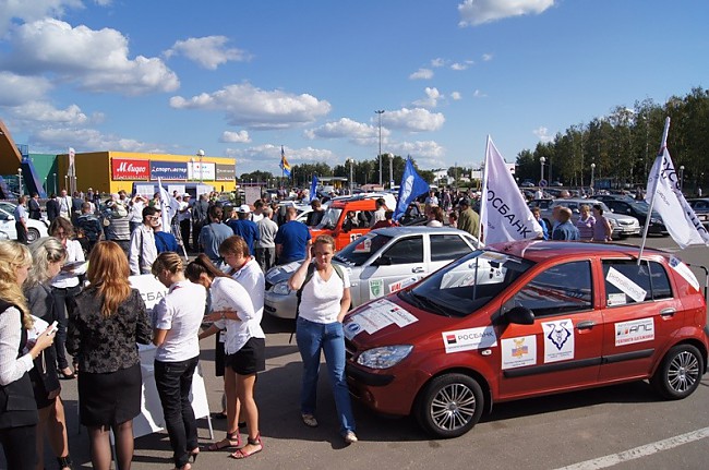 Автопробег "Сделано в Тольятти 2011" в Костроме
